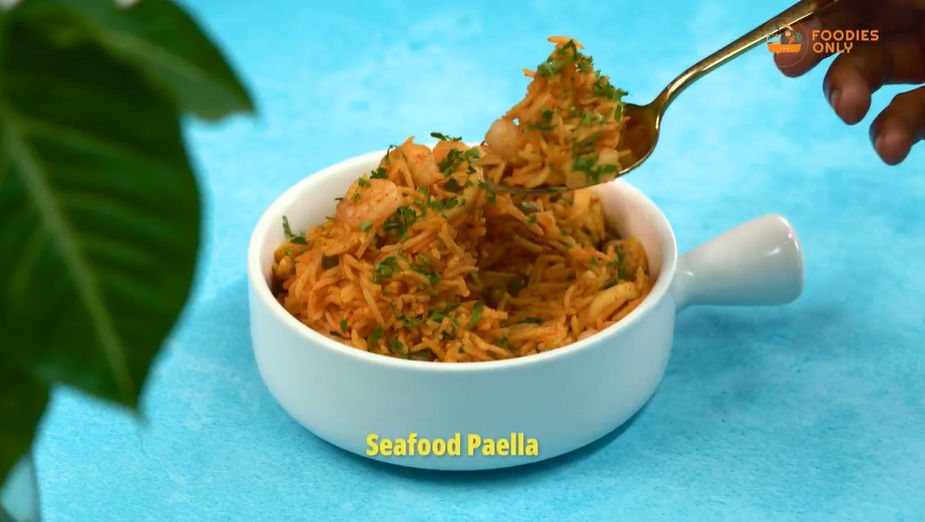 Seafood Paella Recipe